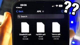 Can You Install APK Files on iOS  iPhone no [upl. by Eppillihp419]