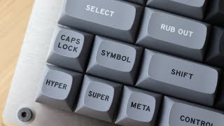 Keymacs wOldStyle Symbolics PN 364000 Keycaps [upl. by Ayotol]