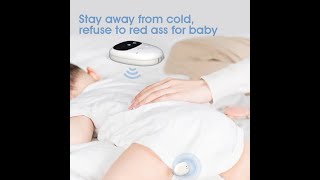 Wireless Bedwetting Alarm Sensor Monitors with Separate [upl. by Hukill]