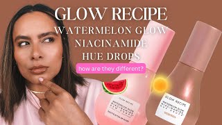 Glow Recipe Watermelon Glow Niacinamide HUE Drops Review  Nadia Vega [upl. by Nido]