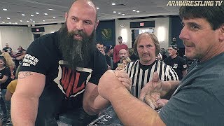 Michael TODD vs Jeff DABE  ARM WRESTLING [upl. by Eelaras602]