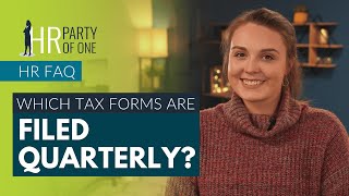 Form 941 and Form 1040ES Which Tax Forms Are Filed Quarterly [upl. by Ayatnahs]