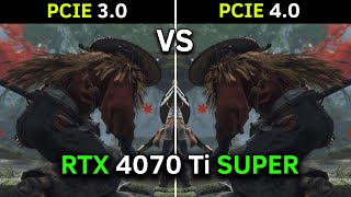 PCIe 30 vs PCIe 40  RTX 4070 Ti Super 16GB  Test In 12 Games  2024 [upl. by Garvin975]