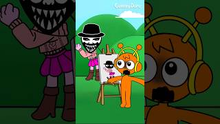 Incredibox Sprunki Help Pinki redraw her body parts sprunki animation trend [upl. by Kamaria154]