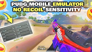 Pubg Mobile Emulator Best Sensitivity Settings 🔥  No Recoil Pubg Mobile Gameloop Settings 2023 [upl. by Bat572]