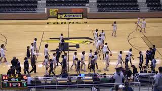 Forney High School vs Dallas Roosevelt Mens 9thJV Basketball [upl. by Yrrok]