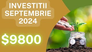 Actualizare portofoliu actiuni idividuale Investitii Septembrie 2024 Vanzari Achizitii [upl. by Britt524]