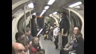 1986 prototype Tube Stock ride to Aldwych London [upl. by Gnuhc]