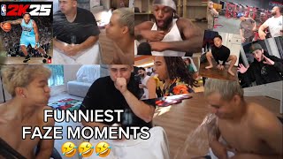 FaZe Reacts to funniest FaZe moments Try not to laugh🤣 [upl. by Haletta]