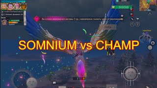 SOMNIUM vs CHAMP lastislandofsurvival [upl. by Warram]