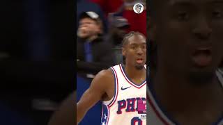 Tyrese Maxey channeling his INNER STEPH CURRY 🏀🔥 I Sixers vs Breakers Highlights [upl. by Heber]