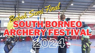 Semi Final South Borneo Indoor Archery Festival 2024 [upl. by Davidde]