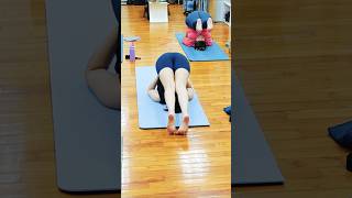 Halasana Yoga Pose halasana yoga stretching shorts shortvideo yogashorts india singapore [upl. by Nellac721]