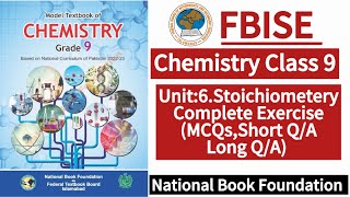 Class 9 Chemistry Unit 6 Complete Exercise  New Syllabus 2024LearnOnlineWithAnum [upl. by Dorran209]