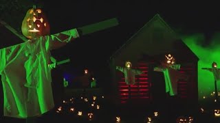 The Great Jack O Lantern Blaze kicks off on Long Island [upl. by Brok]