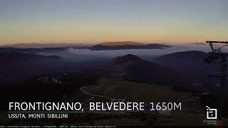 Timelapse Frontignano Belvedere 1650m  3 Novembre 2024 [upl. by Longtin]