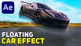 INSANE FLOATING CAR EFFECT  AFTER EFFECTS TUTORIAL [upl. by Euqinorev54]