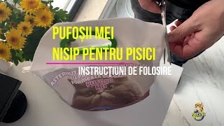 Pufoșii Mei Nisip Pisici Instructiuni de folosire [upl. by Aimil]