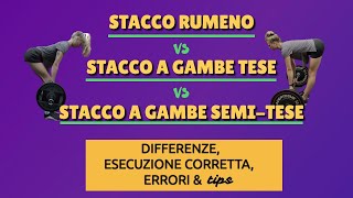 STACCO RUMENO vs STACCO A GAMBE TESESEMI TESE differenze errori comuni tips [upl. by Dalohcin]