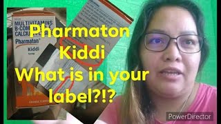 Pharmaton kiddi what is your real recommended time to take your vitamin [upl. by Vaios]