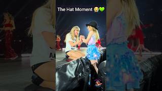 Taylor Swifts 22 hat moment for Miami night 💚 taylorswift [upl. by Tsnre]