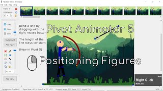 Positioning Figures in Pivot Animator 5 [upl. by Si]