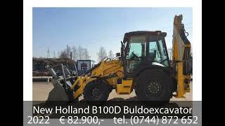 New Holland B100D Buldoexcavator [upl. by Luise]