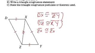 Triangle Congruence Theorems  SSS SAS ASA AAS [upl. by Aihsenal]