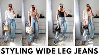 WIDE LEG JEANS for Women  How to Wear Wide Leg Jeans  Summer 2020  How to Style Wide Leg Jeans [upl. by Rodman723]