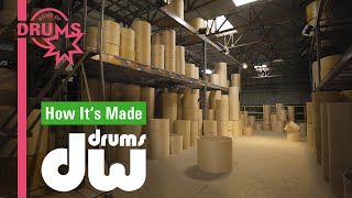 How Drums Are Made by DW  Home of Drums [upl. by Eyllib]