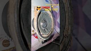 HIGH WATTS BASS TESTING 🔊 😱😱😤🙀caraudio dj speaker bass carsubwooferbass viralshort [upl. by Eellek]