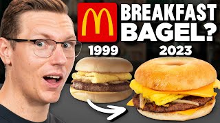 Recreating McDonalds Discontinued Breakfast Bagel [upl. by Euqnomod]