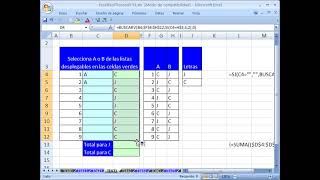 Excel Facil Truco 43 Hacer un Cuestionario [upl. by Roxie]