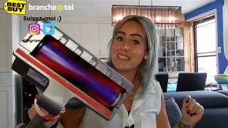 Test blogueur de laspirateurbalai Cyclone V10 Absolute de Dyson [upl. by Fulviah]