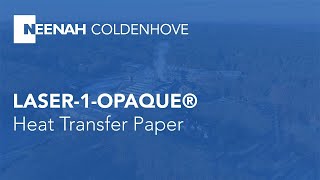 LASER1OPAQUE®  Heat Transfer Paper 2021 [upl. by Cecelia]