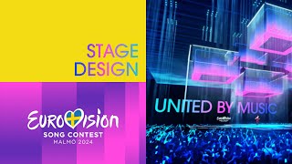 First look at the Eurovision 2024 stage  UnitedByMusic [upl. by Dorie]