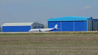 belavia airport belarus embraer asia video [upl. by Iccir]