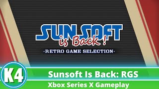 Sunsoft Is Back  Retro Game Selection  Gameplay on Xbox Series X SUNSOFTisBack [upl. by Llenra]