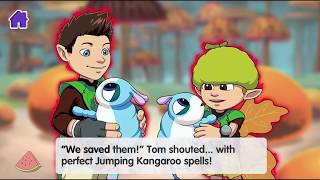 Tree Fu Tom The Missing Spell CBeebies Kids and Toddlers Storytime Storybook Game [upl. by Rieger560]