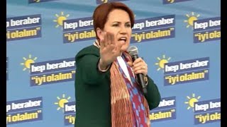 Meral Akşener Cumhurbaşkanı Erdoğana Trabzonda cevap verdi 12 Mart 2019 [upl. by Seligman]