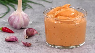 শর্মা হাউজের স্পেশাল শর্মা সস রেসিপি  Quick and Easy Shawarma Sauce for chicken beef Shorma recipe [upl. by Rene]