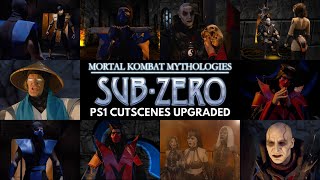 Mortal Kombat Mythologies SubZero PS1 Cutscenes  Upgraded to 1080P 30FPS [upl. by Nove]