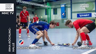 MHC TV  Mannheimer HC  TSV Mannheim Hockey  1 Bundesliga Halle Herren Süd  1401  1400 Uhr [upl. by Fredette744]