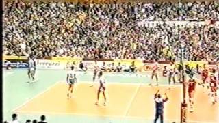 Volley Il Messaggero Ravenna di Kiraly amp Timmons è Campione dItalia 1991 [upl. by Lahtnero802]