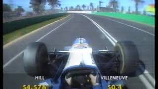 Jacques Villeneuve Australia 1996 Practice [upl. by Kesia337]