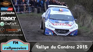 Rallye du Condroz 2015  Crashes Mistakes amp Onboards HD [upl. by Coh981]