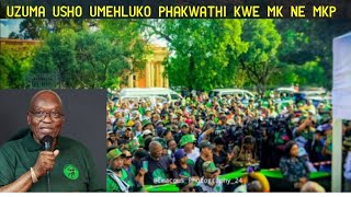 Uwubeke wacaca bha umehluko phakathi ko Mkhonto Wesizwe we ANC ne MKP yakhe u Zuma [upl. by Aihseya]