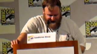 Adventure Time Ice King Radio Drama at San Diego Comic Con 2012MOV [upl. by Merp]