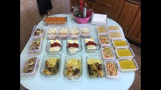 Meal prep 2 horas 8 platos cocina para toda la semana [upl. by Terrence]