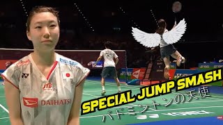 Arisa Higashino 東野有紗 The Angel of Badminton  Special Jump Smash [upl. by Yesteb972]